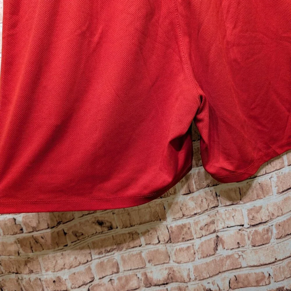 Neleus Sports Shorts RED Size Large